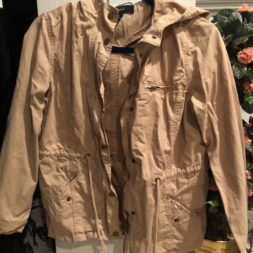 Forever 21 tan jacket